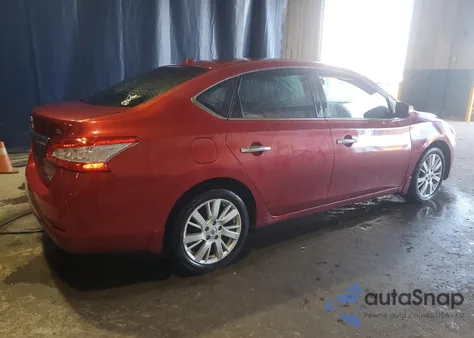 2014 Nissan Sentra S from USA, damaged, VIN 3N1AB7AP6EY321253